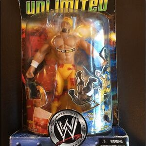 Approx 6” Hulk Hogan Figure w Real like Muscles!